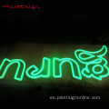 Publicidad de alta calidad LED acrílico LED iluminado signo de neón